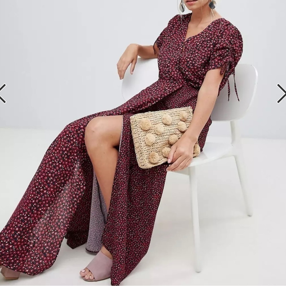 French Connection Maxi Tea Dress - Floral Print - Picture 7 of 14